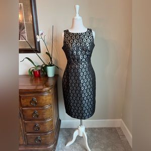 Ann Taylor Metallic Dress Size 4